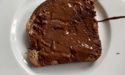 Schokolade auf Brot